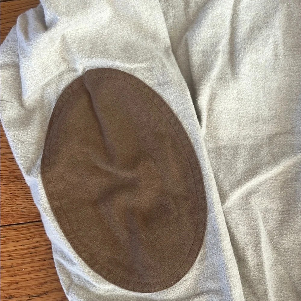 J. Crew Brown and Tan Casual Button Down Shirt with Elbow Patches - Picture 3 of 4